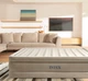 Двуспальная надувная кровать для дома матрас Intex Prime Comfort Elevated со встроенным электронасосом Серая 152х203х46 см (IP-171855) - изображение 4