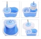 Швабра з відром і віджиманням Easy Mop, швабра-ледащо з турбо режимом - зображення 6