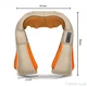 Сучасний Домашній масажер для всього тіла Shiatsu Massager of Neck Kneading від 220V та 12V - зображення 3