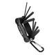 Мультитул West Biking YP0719243 Black карманный набор инструментов для велосипеда - изображение 1