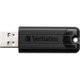 USB флеш накопитель Verbatim 64GB PinStripe Black USB 3.0 (49318) - изображение 2