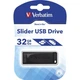USB флеш накопитель Verbatim 32GB Slider Black USB 2.0 (98697) - изображение 5
