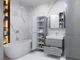 Зеркальный шкаф JUVENTA Manhattan MnhMC-70 белый - изображение 5