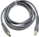 Кабель для сканеров штрих-кода PowerPlant USB (M) - RJ45 (M) 1 м Серый (CA911905) - изображение 1