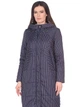 Куртка SNOWIMAGE в полосочку коса кокетка балончиком 7363 XL синій SIC-N896 - изображение 2