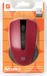 Мышь Defender Accura MM-935 Wireless Red-Black (52937) - изображение 5
