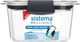 Ємність для зберігання сипких продуктів Sistema Brilliance Black 380 мл (55105) - зображення 2