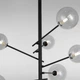 Люстра підвісна Light House LS-16095/6 BK+CL чорна - изображение 4