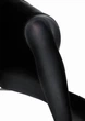Теплі,щільні колготки Marilyn Velour 180 5/XL nero - изображение 2