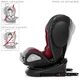 Автокрісло ISOFIX El Camino ME 1045 EVOLUTION 360° Royal Red, група 0+/1/2/3, 0-36 кг - зображення 10
