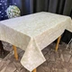 Скатерть водоотталкивающая, TRUE-STORE, Вензель, беж, прямоугольные 150см х 170см (СВ-ВБ-150х170) - изображение 4