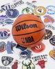 Мини-щит баскетбольный Wilson NBA Forge Team Mini Hoop 45,7х27,9 см с кольцом и сеткой (WTBA3001FRGNB) - изображение 4
