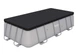 Защитный тент покрытие для каркасного бассейна Bestway Pool Covers ПВХ 412х201 см Черный (IP-167108) - изображение 1