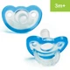 Пустушка силіконова RazBaby JollyPop Blue 3M+ 2шт - зображення 1