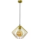 Светильник потолочный подвесной 100lamp Loft Е-27, планка, металл, золотой (NL 3023 G) - изображение 2