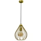 Светильник потолочный подвесной 100lamp Loft Е-27, планка, металл, золотой (NL 2229 G) - изображение 2