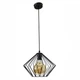 Светильник потолочный подвесной 100lamp Loft Е-27, планка, металл, черный (NL 3023) - изображение 2