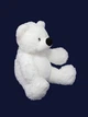 Мягкая плюшевая игрушка Anilina Мишка Бублик 95 см Белый A-54128 - изображение 4