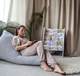 Полка для книг по методике Монтессори Infancy 80 см Бежевые слоны - изображение 3