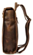 Кожаный дорожный рюкзак Vintage 14796 Коричневый - изображение 6