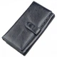 Женский тёмно-синий кошелёк-визитница из натуральной кожи ST Leather 18880 Темно-синий - изображение 2