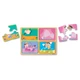 Деревянные пазлы в футляре Natural Play Wooden Puzzle: Little Princesses Маленькие принцессы Melissa & Doug MD31365 - изображение 3