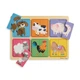 Деревянные пазлы в футляре Natural Play Wooden Puzzle: Farm Friends Друзья фермы Melissa & Doug MD31363 - зображення 2