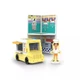 Ігровий магнітний набір Magnetivity Magnetic Building Play Set - Pizza & Ice Cream Shop Магазин піци та морозива Melissa & Doug MD30658 - зображення 4