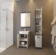 Тумба JUVENTA Brooklyn Br-55 серая с умывальником Soft-55 - изображение 2
