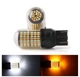 Двухцветные светодиодные лампы Led 7443 T20 W21/5W W3x16q 168SMD 3014 12V Белый Желтый Avtoexpect (74188) - изображение 1