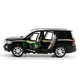 Машинка коллекционная игрушечная ТК Union Group Toyota Land Cruiser металлическая с подсветкой фар 1:24 Черный (9204895) - изображение 4