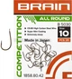 Крючок Brain All Round B5030 #10 20 шт Bronze (18588042) - изображение 3