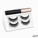 Ресницы на 5 магнитах и магнитная подводка Magnetic Lashes 3D (2 пары) - изображение 1