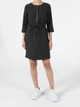 Платье миди осеннее женское Colin's CL1052402BLK XS Black (8682240604891) - изображение 4