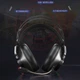 Игровые наушники REMAX RM-810 LED Wargod Series Gaming Headphone 7.1 USB, 2,2 кОм, black - изображение 8