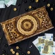 Нарди ручної роботи STRYI, компактні, ексклюзивне різьблення по дереву, 44x22см, НМ-0003 - зображення 1