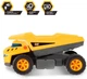 Машинка CAT Construction Future Force Dump Truck Самоскид зі світлом і звуком (82378) - зображення 3
