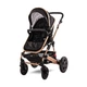 Детская коляска-трансформер 2в1 Lorelli Lora Luxe Black - изображение 3