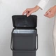 Ведро мусорное Brabantia 251047 Sort & Go 40 литров - изображение 12