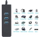 Адаптер Dynamode USB 3.0 - RJ45 Gigabit Lan с 3-х портовым хабом USB 3.0 (USB3.0-Type-A-RJ45-HUB3) - изображение 6