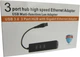 Адаптер Dynamode USB 3.0 - RJ45 Gigabit Lan с 3-х портовым хабом USB 3.0 (USB3.0-Type-A-RJ45-HUB3) - изображение 7