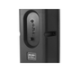 Портативная беспроводная Bluetooth колонка JBK- 8901,USB, FM, Акустическая система, С музыкальной подсветкой 10Вт Черная с красным - изображение 2