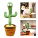 Танцующий плюшевый кактус в горшке поющий 120 песен с подсветкой Dancing Cactus - изображение 3