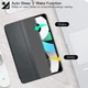 Магнитный чехол-книжка BBM1 Magnetic Case для iPad Air 4 2020/Air 5 2022 10,9"/Pro 11" 2018 Темно-серый - изображение 5