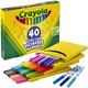 Фломастеры Washable (на водной основе) 40 цветов тонкие, Crayola (Крайола) - изображение 1