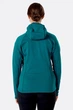 Флисовая кофта Rab Superflux Hoody wmns 8 Темно-бірюзовий - изображение 2