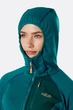 Флисовая кофта Rab Superflux Hoody wmns 8 Темно-бірюзовий - изображение 4