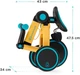 Трехколесный велосипед 3 в 1 KinderKraft 4TRIKE Primrose Yellow (KR4TRI00YEL0000) (5902533916030,0) - изображение 12