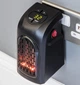 Портативный мини электрообогреватель с регулировкой температуры Handy Heater 400W Черный - изображение 1
