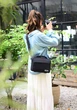 Фотосумка для фотоаппарата Canon EOS, противоударный чехол Кенон Черный ( код: IBF062B1 ) - изображение 3